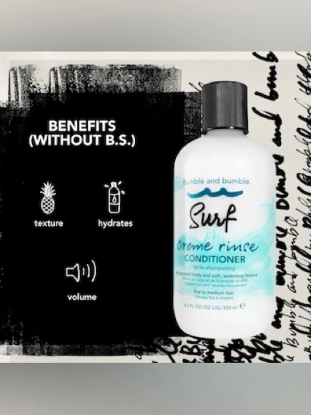 Bumble and bumble Surf Crème Rinse Conditioner